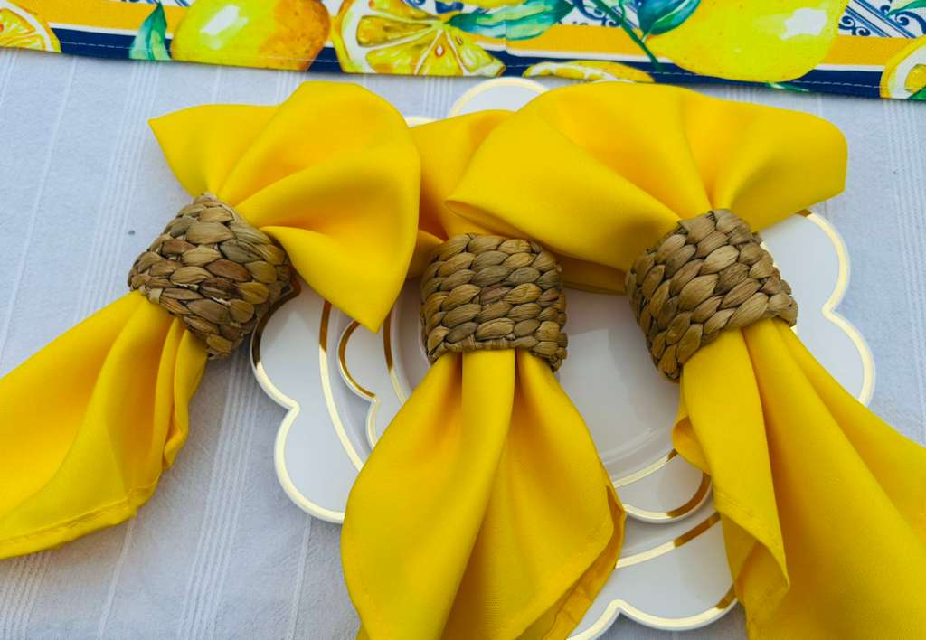 Sukkot table set