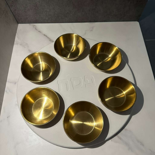 Concrete seder plate
