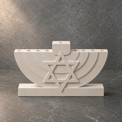 Star Of David - Menorah חנוכיה מגן דוד