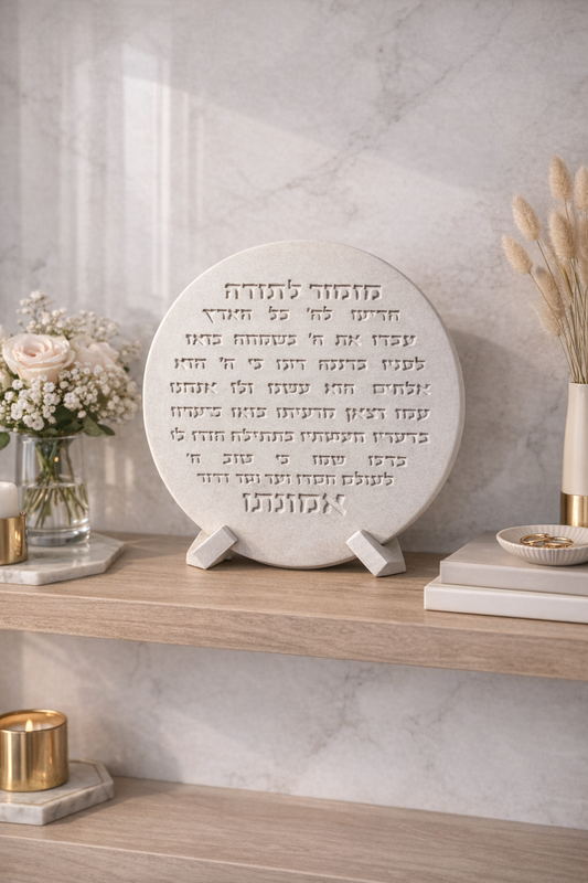 Concrete Mizmor Letoda מזמור לתודה