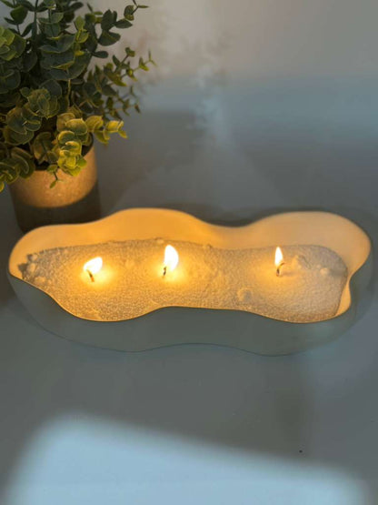 Concrete Bowl  Candle Holder