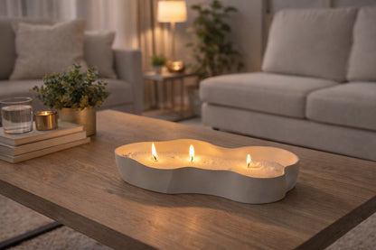 Concrete Bowl  Candle Holder