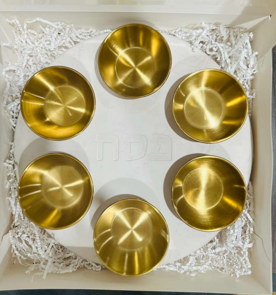 Concrete seder plate